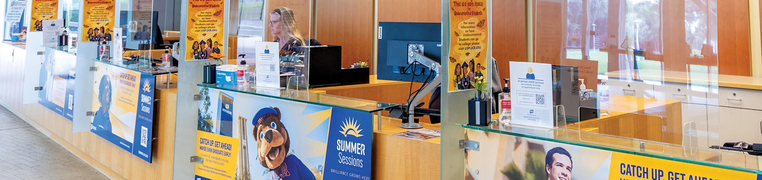 Front counter of the Highlander One Stop Shop